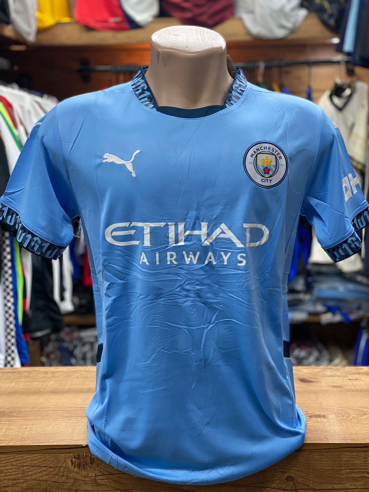 Camisa Manchester City Home 24/25 Modelo Jogador