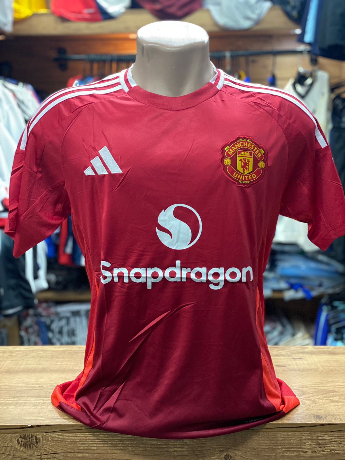 Camisa Manchester United Home 24/25 Modelo Jogador