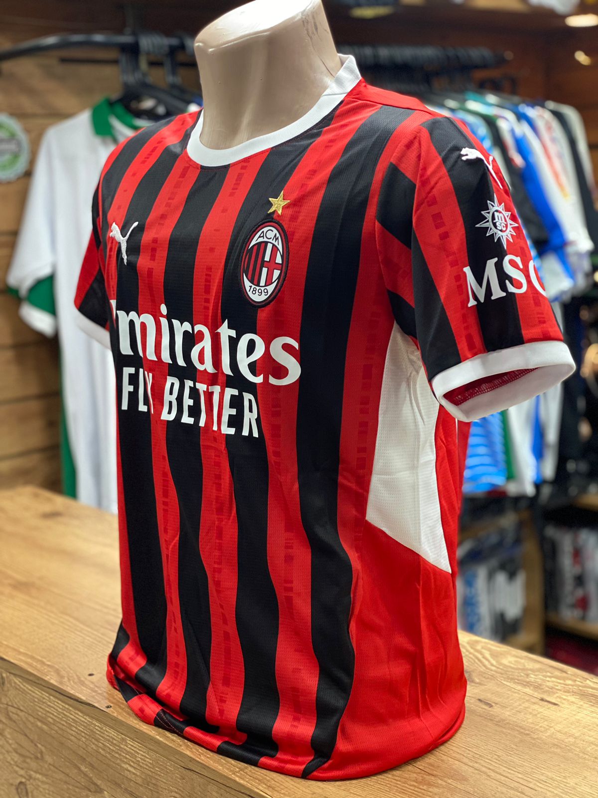 Camisa Milan Home 24/25 Modelo Jogador