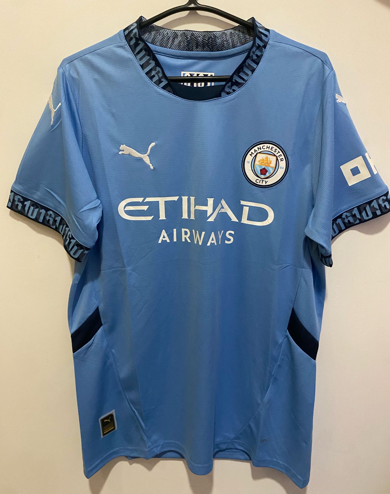 Camisa Manchester City Home 24/25 Modelo Jogador