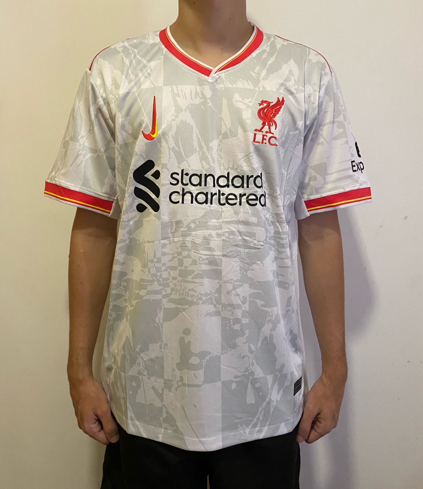 Camisa Liverpool Away 24/25 Modelo Jogador