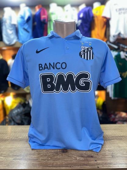 Camisa Retrô Santos Azul 2012 Neymar