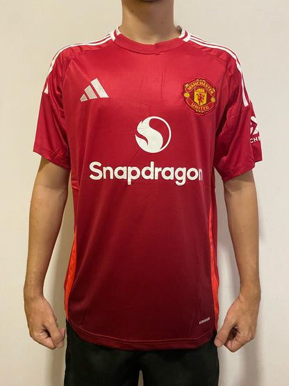 Camisa Manchester United Home 24/25 Modelo Jogador